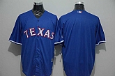 Texas Rangers Blank Blue New Cool Base Stitched Baseball Jersey,baseball caps,new era cap wholesale,wholesale hats